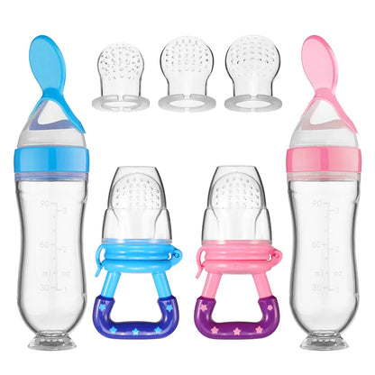 Silicone Bottle Feeding Spoon