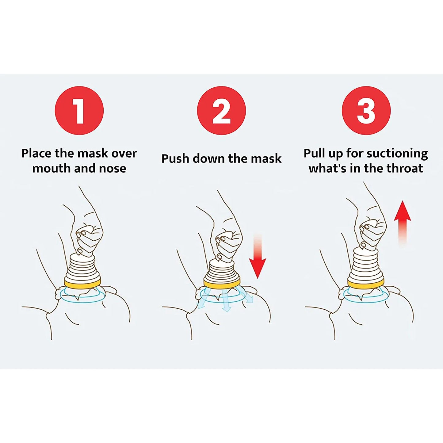 Portable Airway Suction Device for Children and Adults