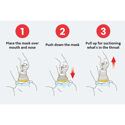 Portable Airway Suction Device for Children and Adults