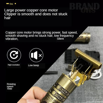 Cordless Electric Hair and Beard Trimmer