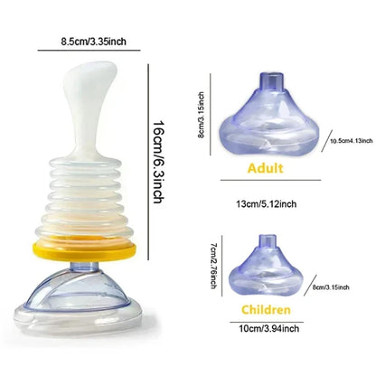 Portable Airway Suction Device for Children and Adults