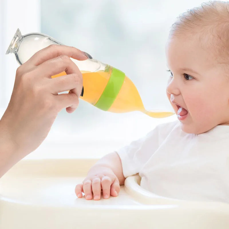 Silicone Bottle Feeding Spoon